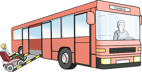 Frauenberatungsstelle mit dem öffentlicher Nahverkehr erreichen