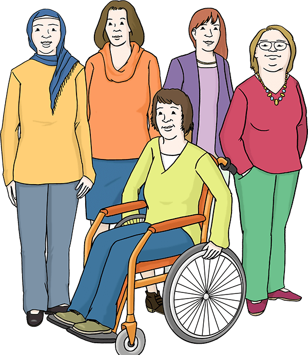 Angebote und Infos für Frauen